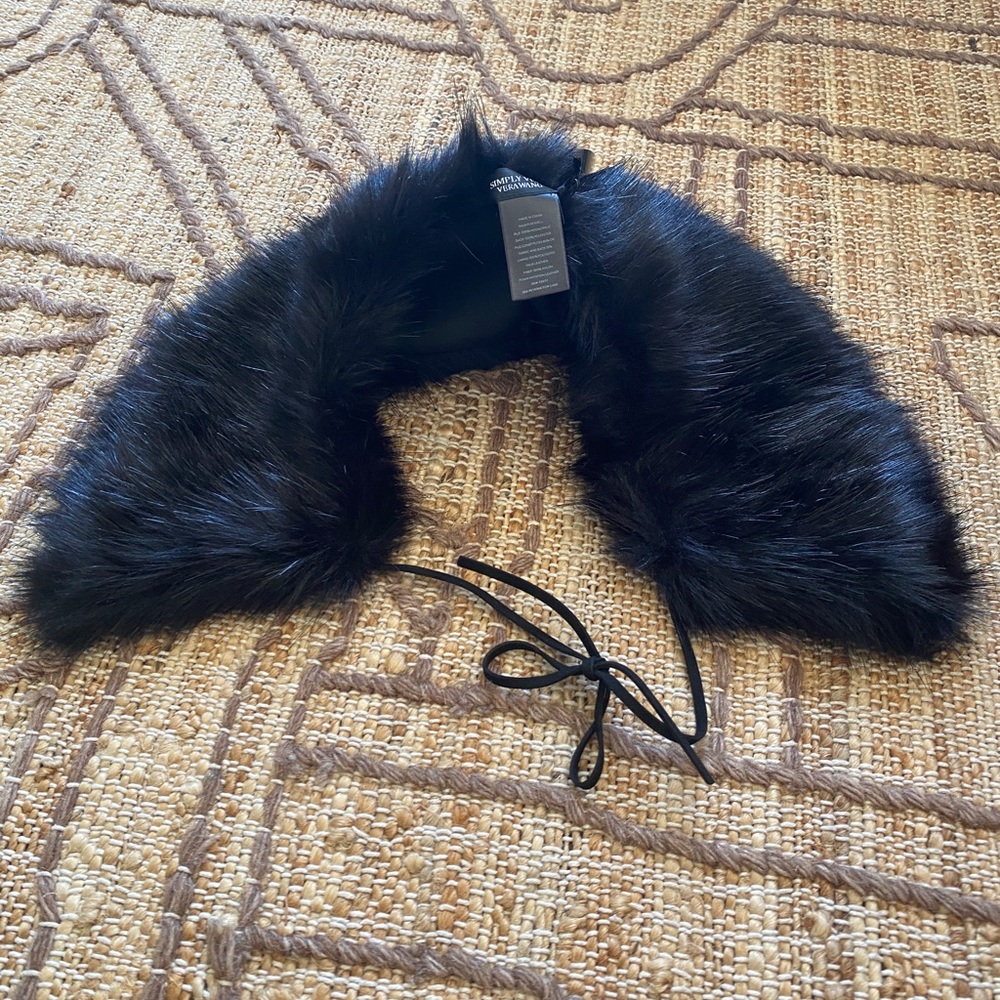 Simply Vera Vera Wang faux fur shell